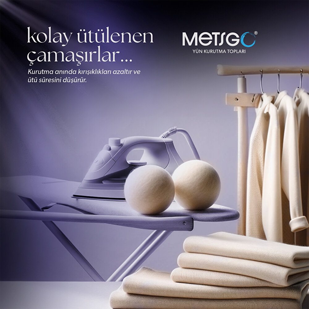 Yün Kurutma Topu 3'lü Set