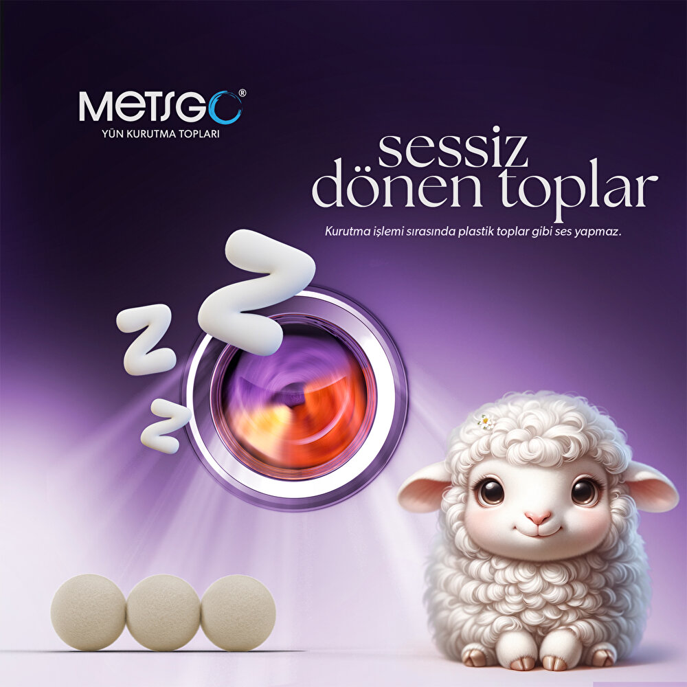 Yün Kurutma Topu 3'lü Set