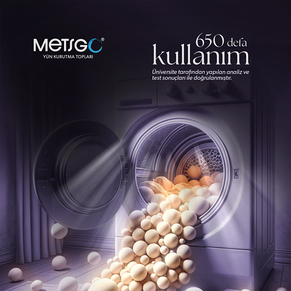 Yün Kurutma Topu 3'lü Set