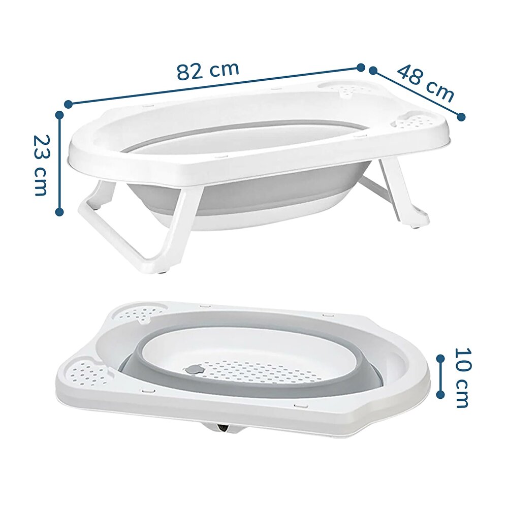 3’lü Katlanabilir Küvet Set