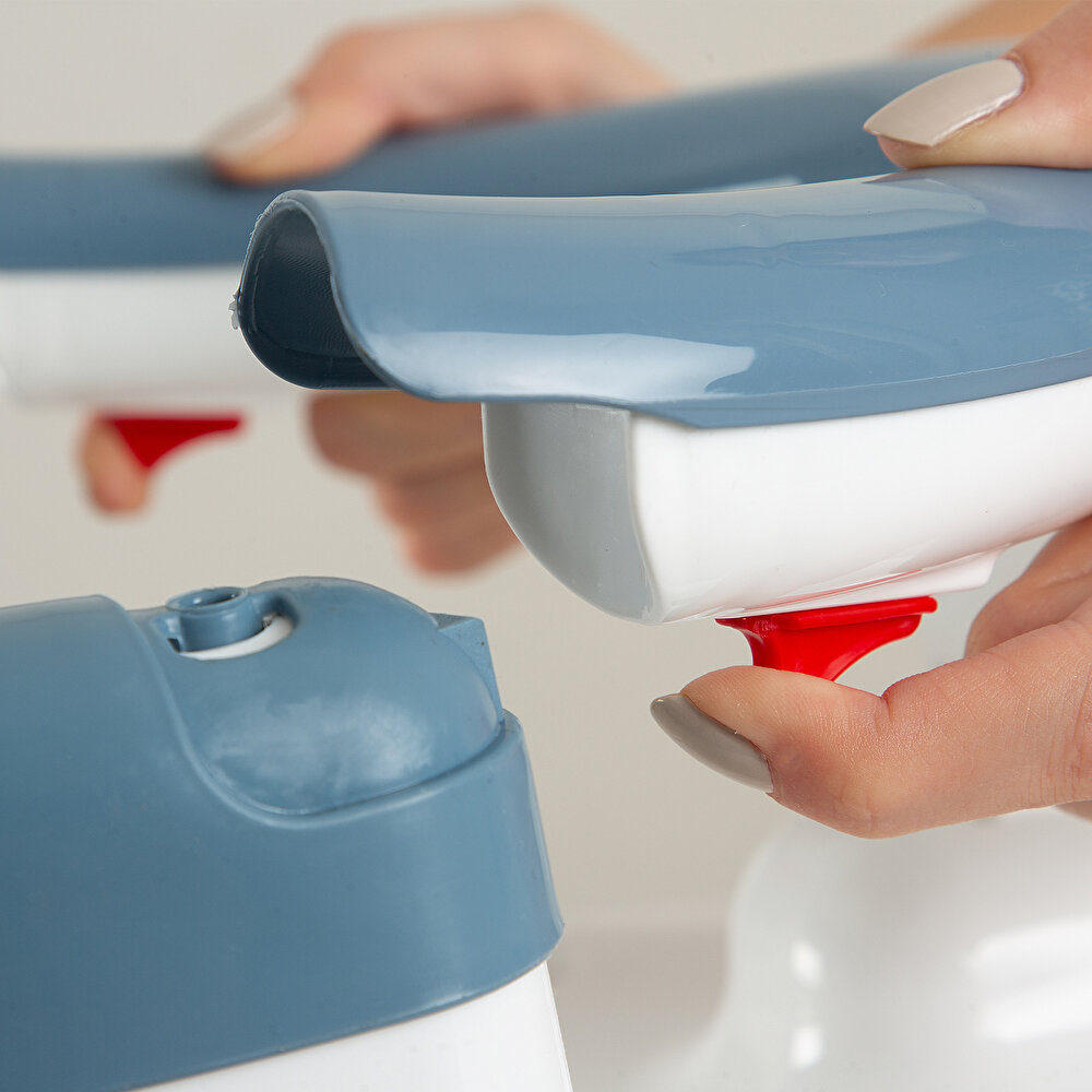 Yandan Açılır Banyo & Mama Oturağı Indigo