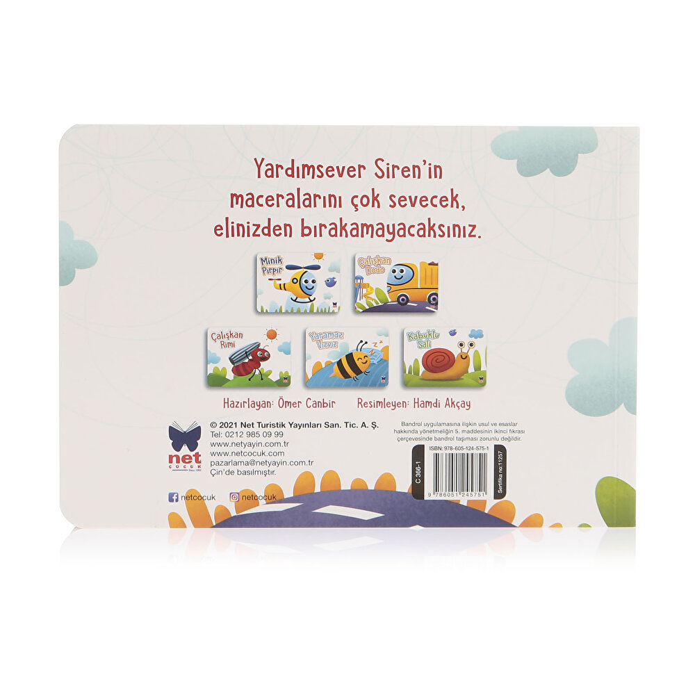 Yaramaz Çalışkan Dizisi 6lı Bebek Kitap Seti