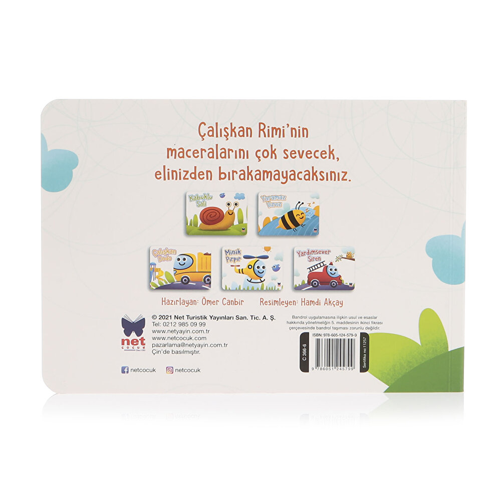 Yaramaz Çalışkan Dizisi 6lı Bebek Kitap Seti