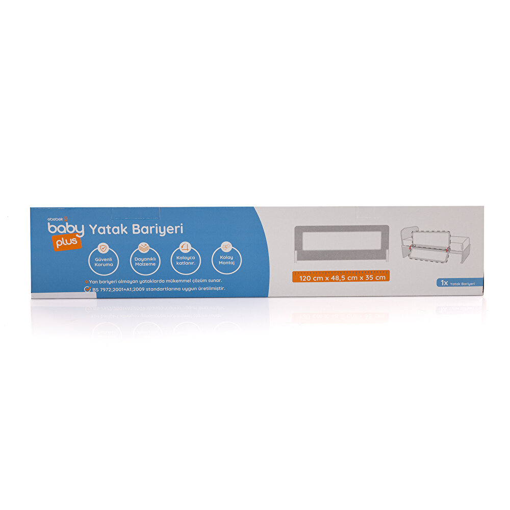 Yatak Bariyeri 120 cm  Beyaz