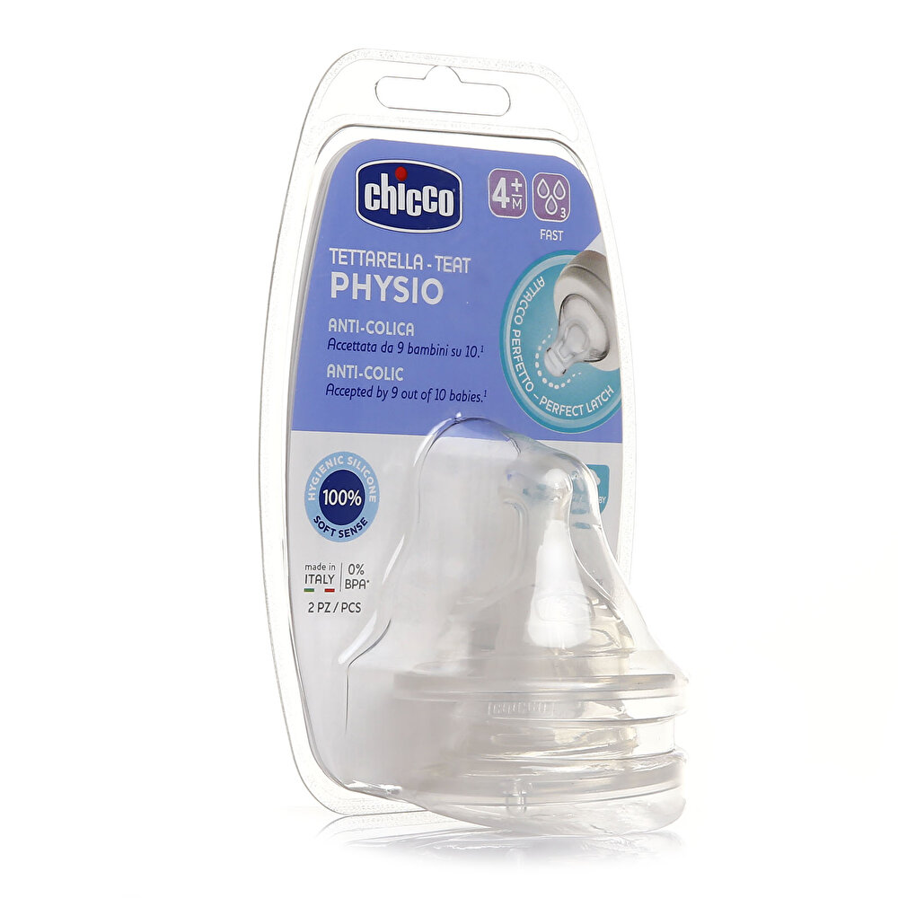 Yeni Wellbeing Biberon Emziği 4 ay+ Hızlı Akış 2'Li