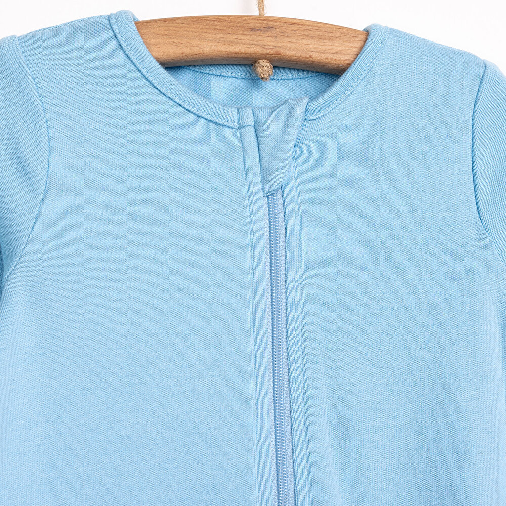 Yenidoğan 2li Erkek Patikli Tulum Erkek Bebek