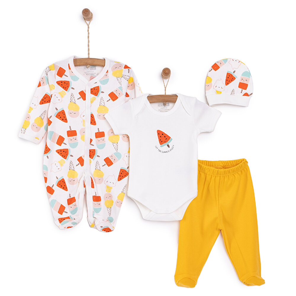 Yenidoğan 4lü Hastane Çıkışı Unisex