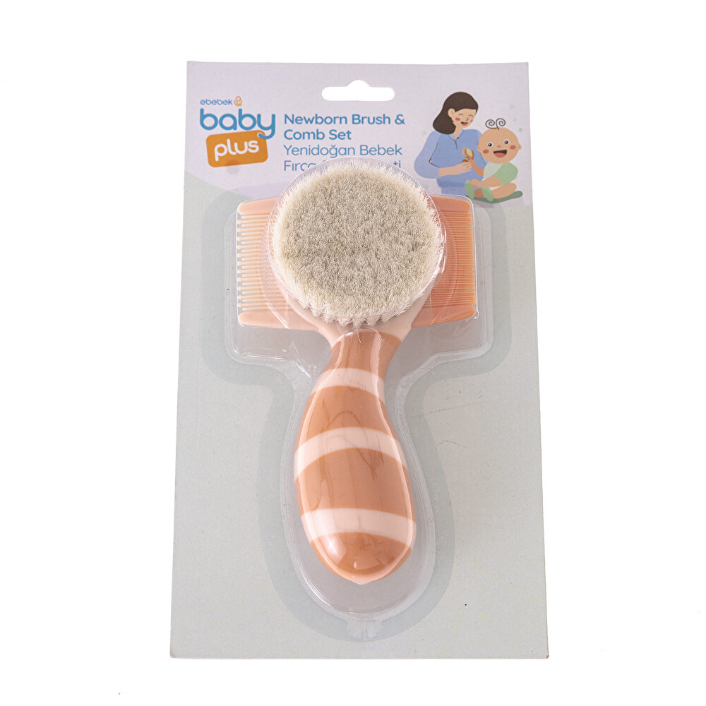 Yenidoğan Bebek Saç Fırça ve Tarak Seti
