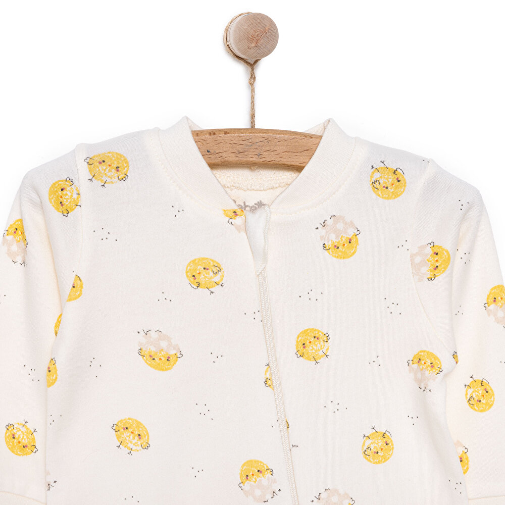 Yenidoğan Chıck Chıck Patiksiz Tulum Uni Unisex