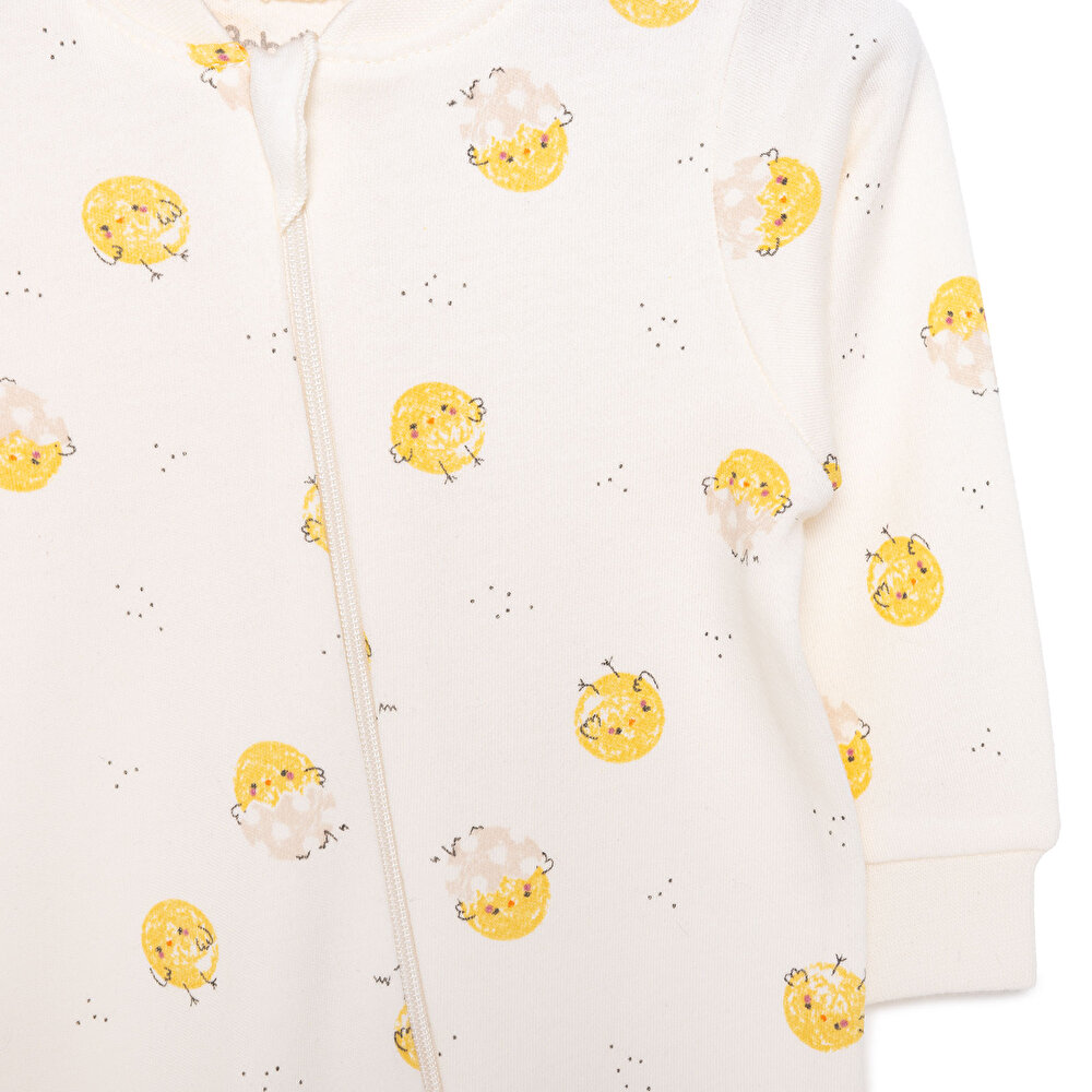 Yenidoğan Chıck Chıck Patiksiz Tulum Uni Unisex