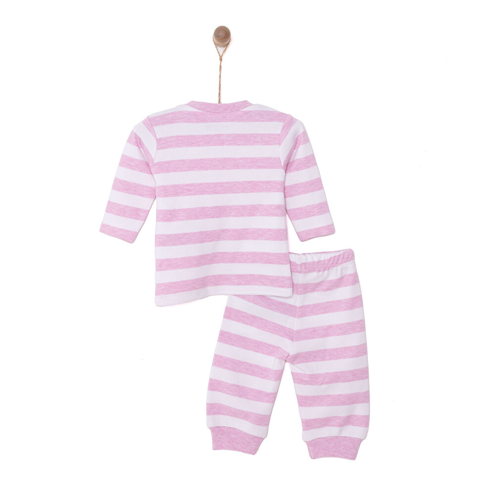 Unisex Yenidoğan Sweatshirt Patiksiz Alt İnterlok Çıtçıtlı Bisiklet Yaka Uzun Kol