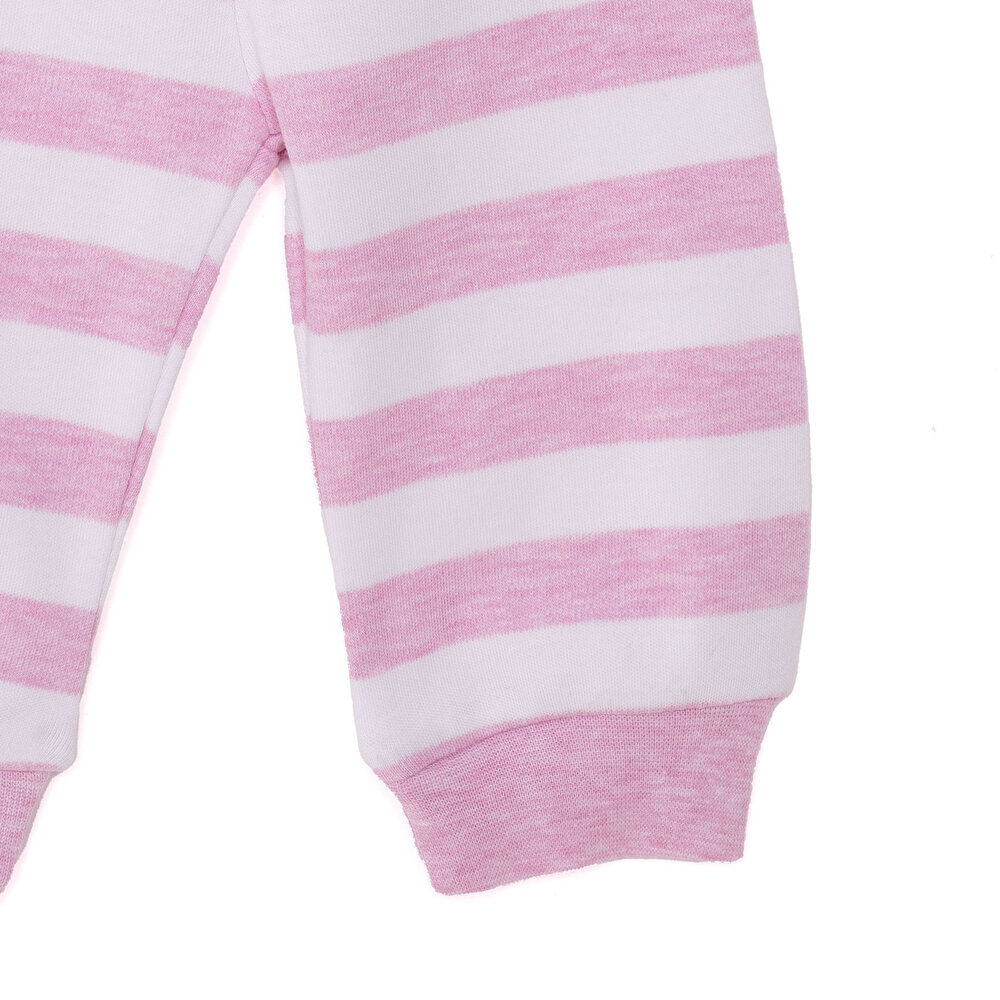 Unisex Yenidoğan Sweatshirt Patiksiz Alt İnterlok Çıtçıtlı Bisiklet Yaka Uzun Kol