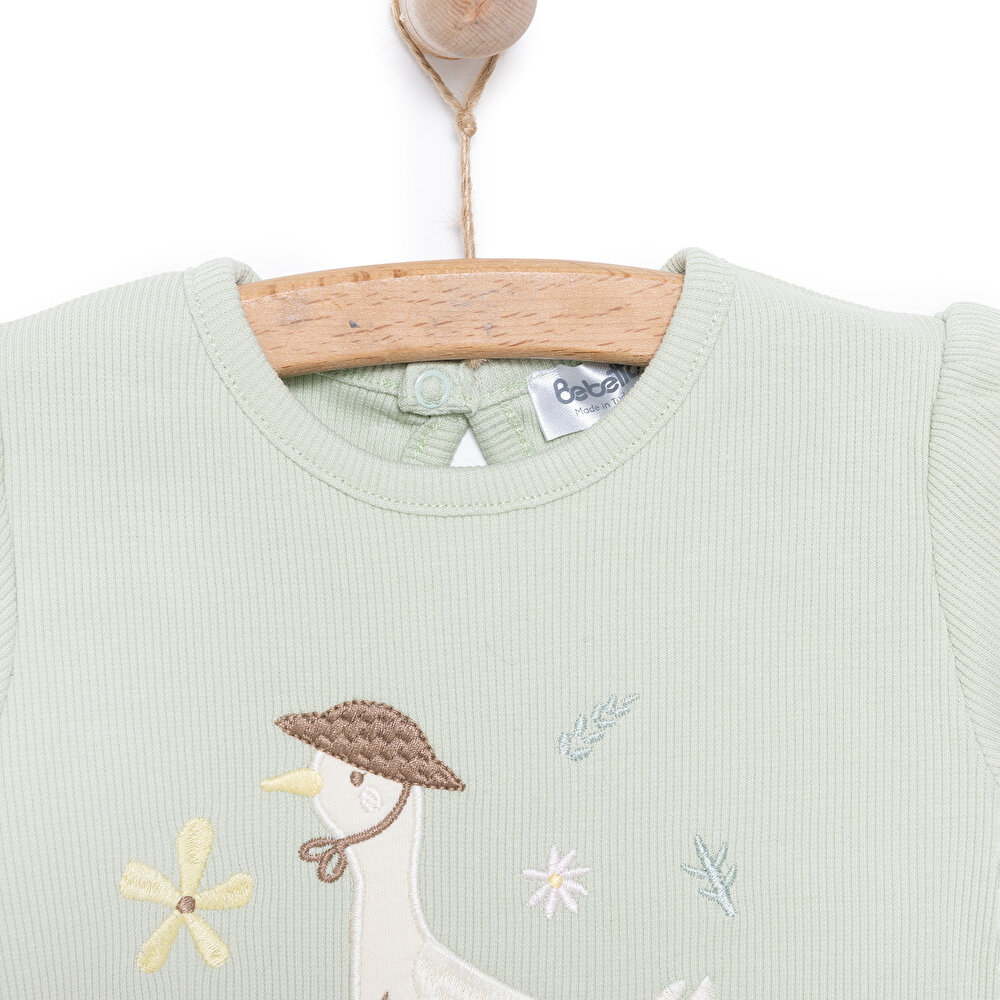 Yenidoğan Cute Duck Tshirt-Şort Kız Bebek