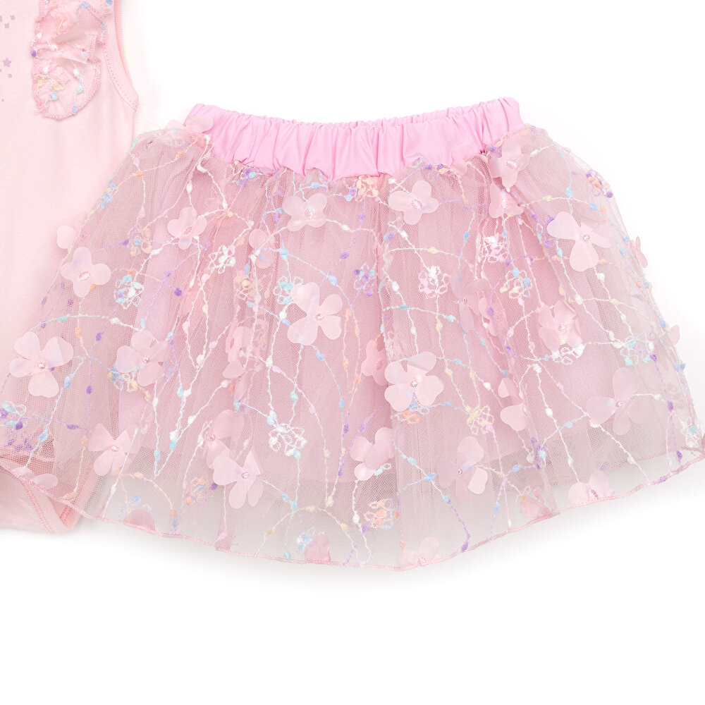 Yenidoğan Cute Fairy Bluz-Etek Kız Kız Bebek