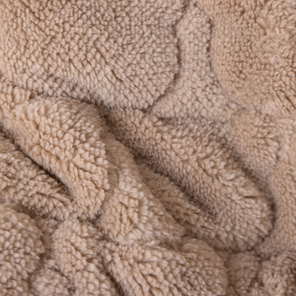 Erkek Bebek Yenidoğan Welsoft Patiksiz Tulum Wellsoft Örme Kapüşonlu Yaka Uzun Kol Patikli Paça