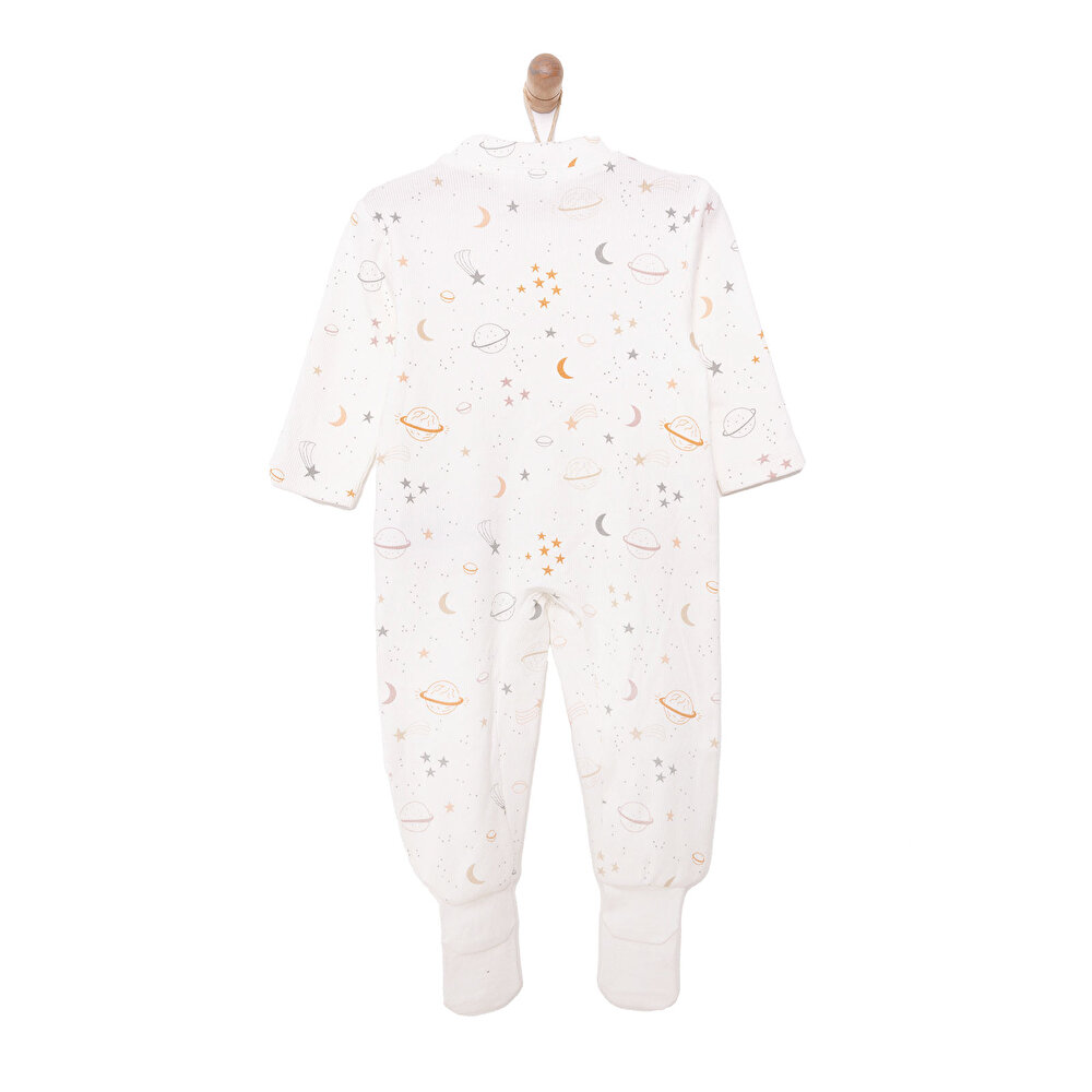 Yenidoğan Erkek Çoraplı Tulum Erkek Bebek