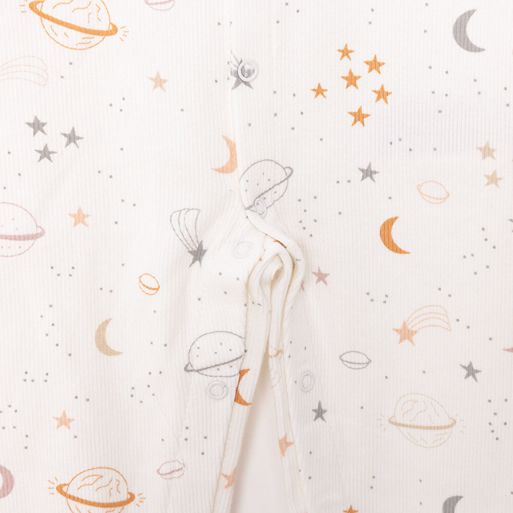 Yenidoğan Erkek Çoraplı Tulum Erkek Bebek