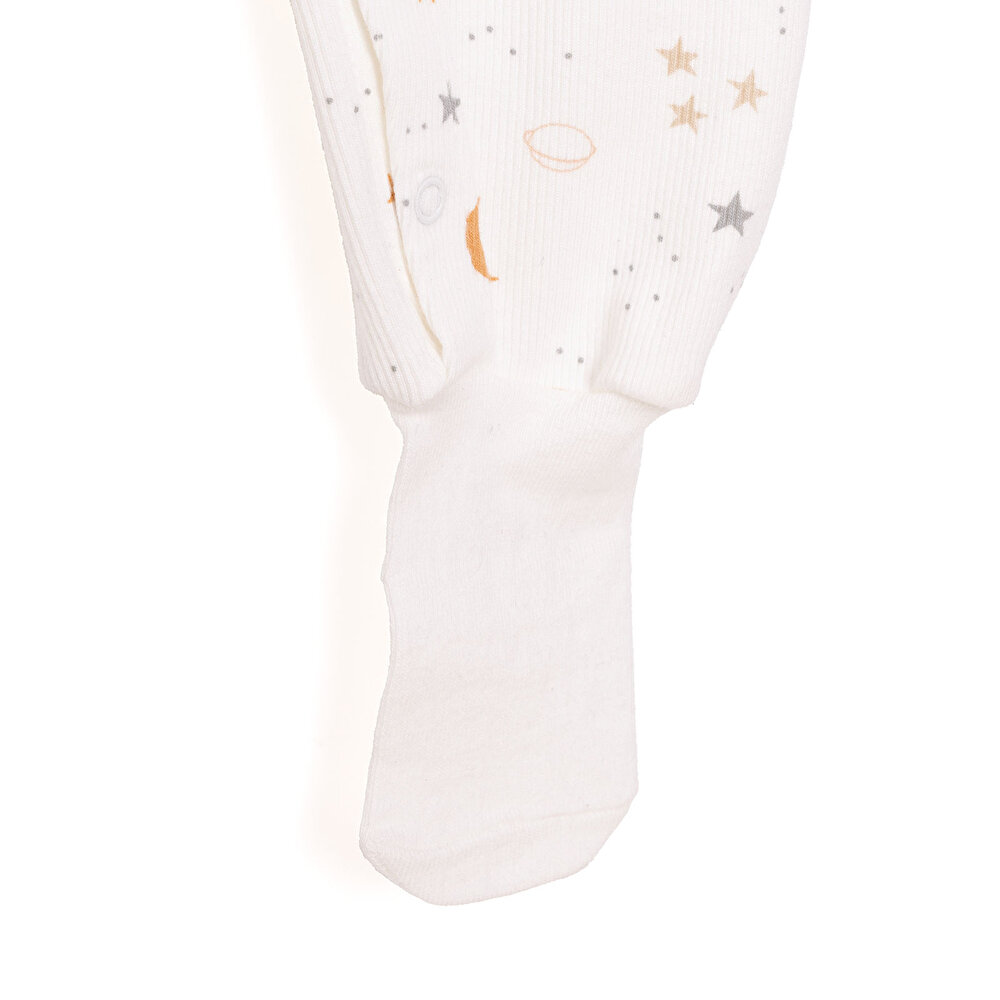 Yenidoğan Erkek Çoraplı Tulum Erkek Bebek