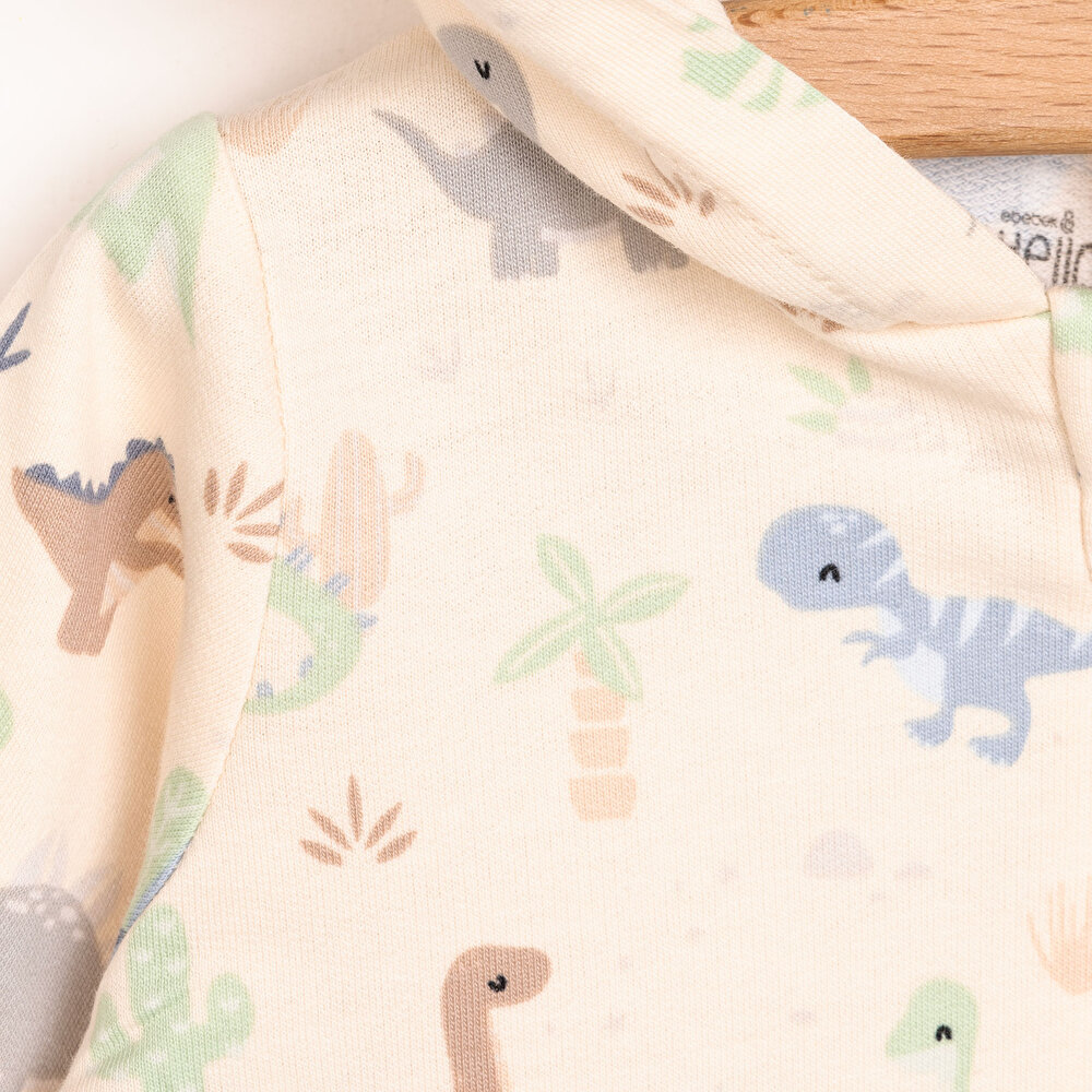 Yenidoğan Erkek Kapüşonlu Tulum Erkek Bebek