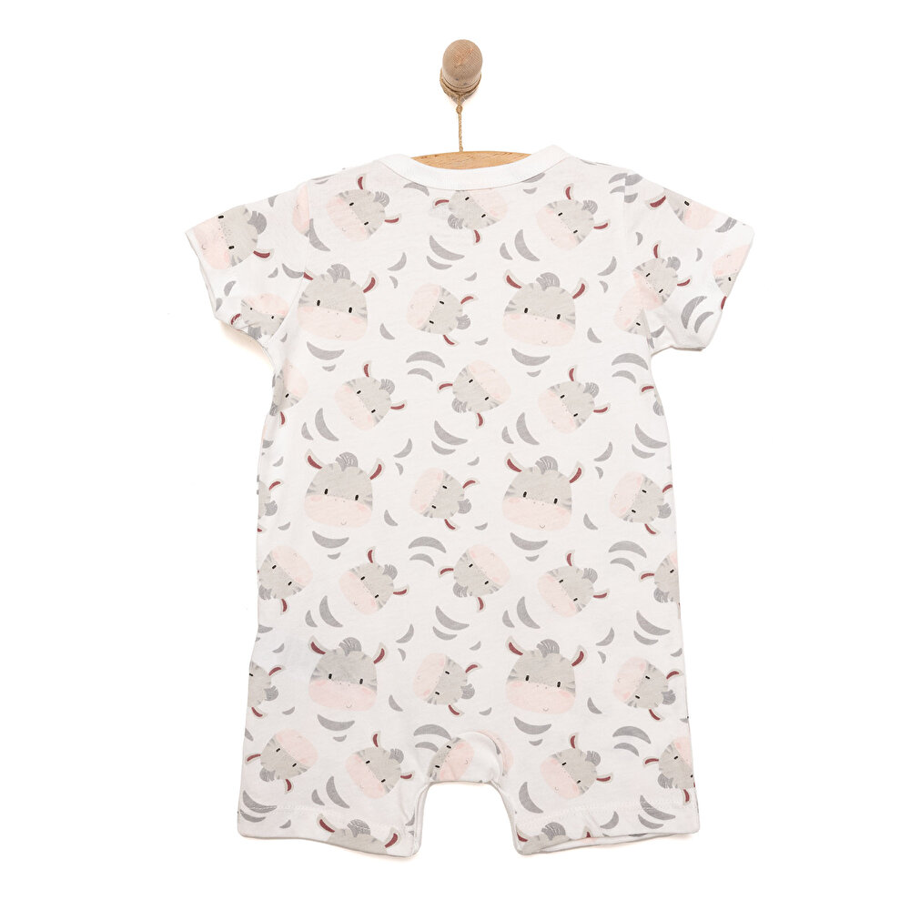 Yenidoğan Erkek Kısa Tulum Erkek Bebek