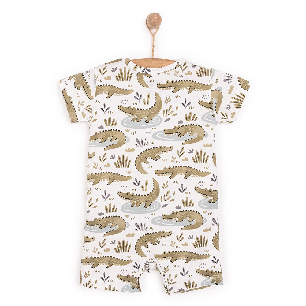 Yenidoğan Erkek Kısa Tulum Erkek Bebek