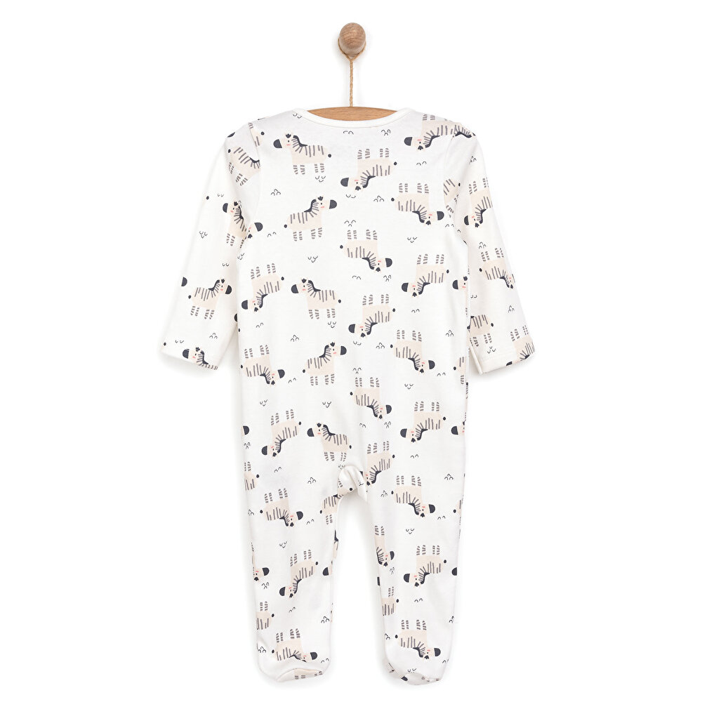 Yenidoğan Erkek  Patikli Tulum Erkek Bebek