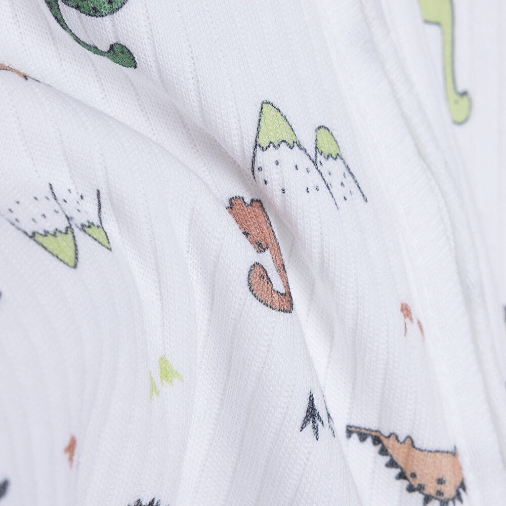 Yenidoğan Erkek Patikli Tulum Erkek Bebek