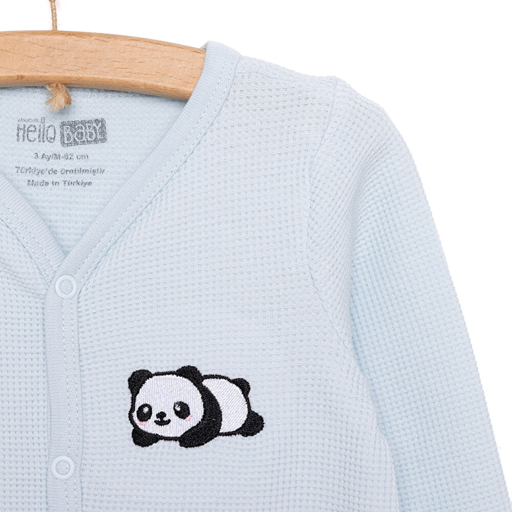 Yenidoğan Erkek Patiksiz Tulum Erkek Bebek