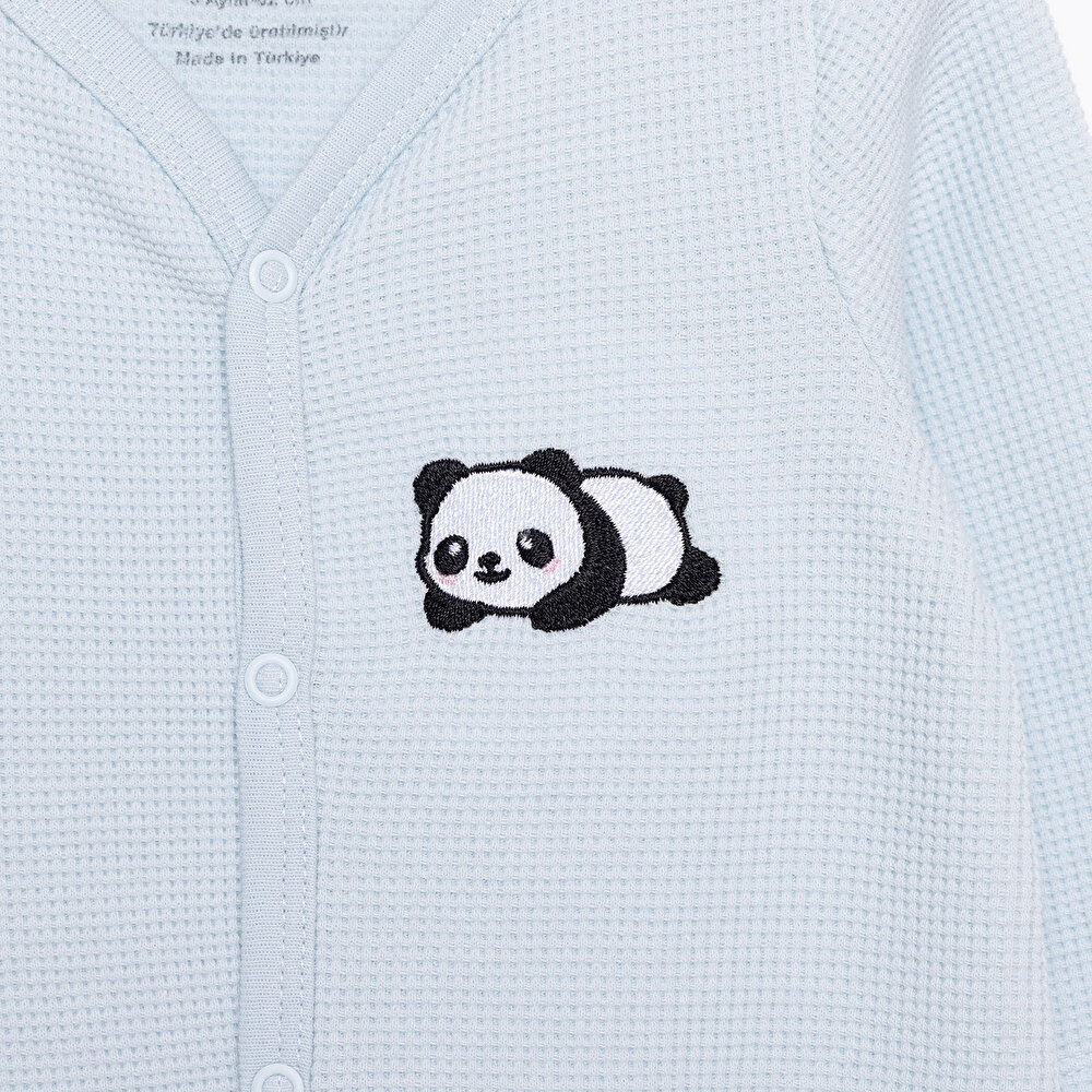 Yenidoğan Erkek Patiksiz Tulum Erkek Bebek