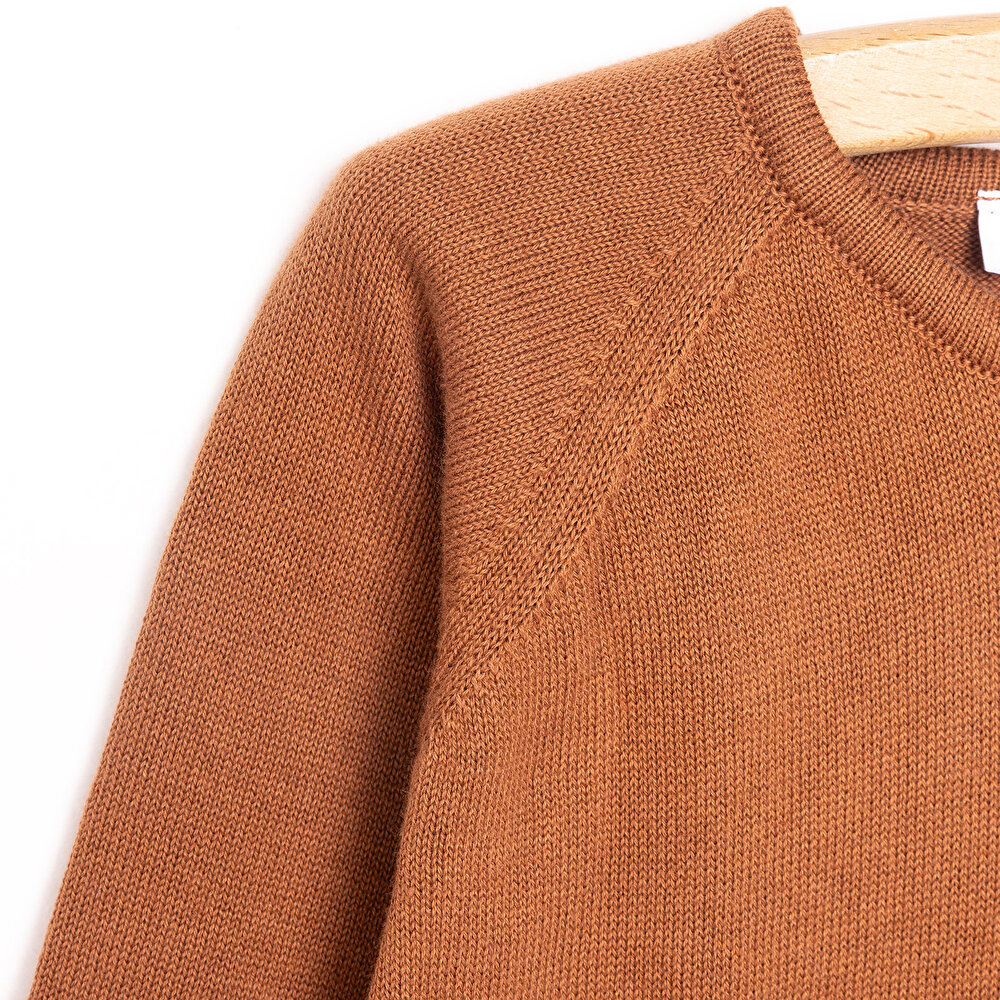 Erkek Bebek Triko Patiksiz Tulum Düğmeli Uzun Kol