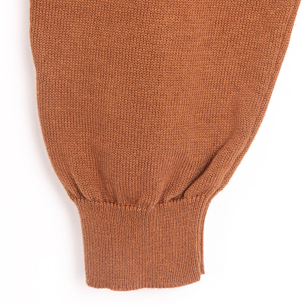 Erkek Bebek Triko Patiksiz Tulum Düğmeli Uzun Kol