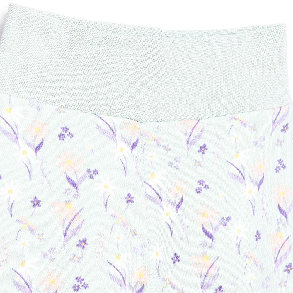 Yenidoğan Geniş Bel Güneş Desenli  2li Patikli Alt Kız Bebek