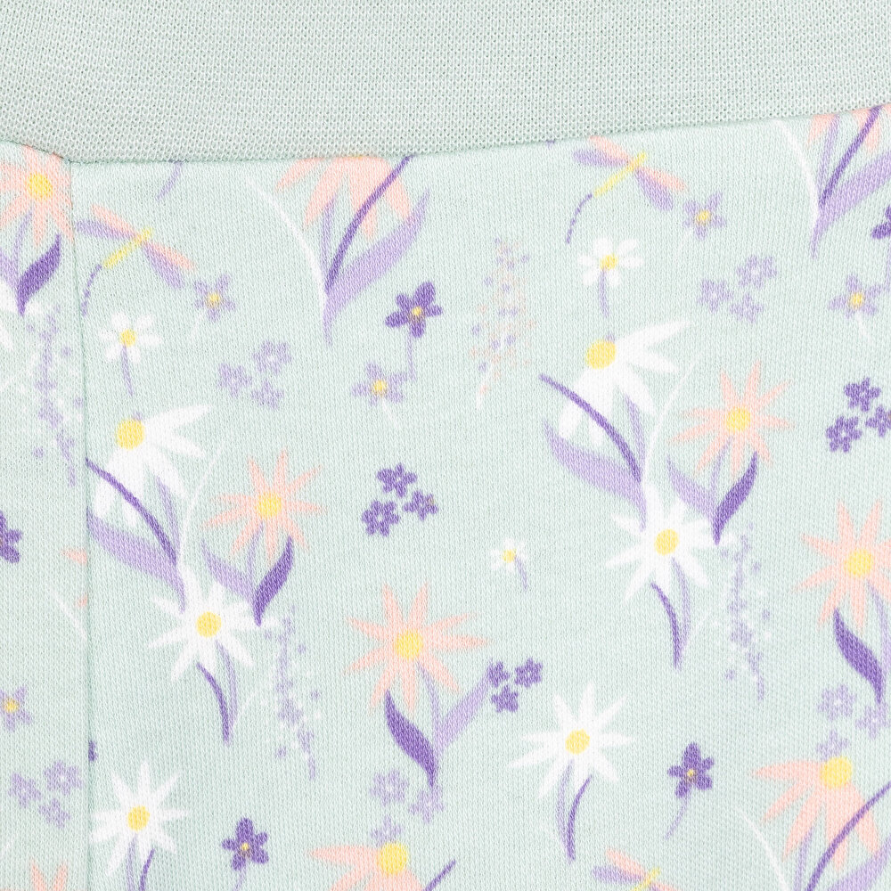 Yenidoğan Geniş Bel Güneş Desenli  2li Patikli Alt Kız Bebek