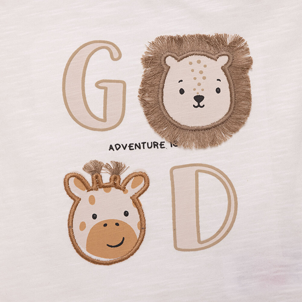 Yenidoğan Good Adventure Tshirt-Şort Erkek Bebek