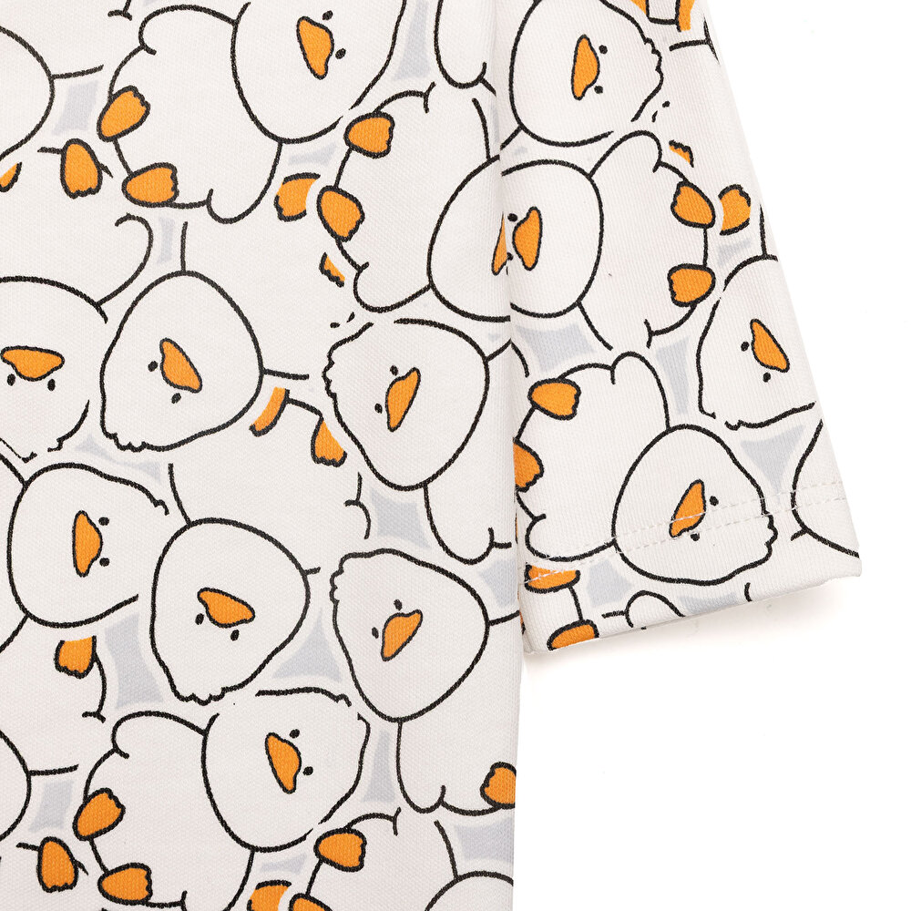 Yenidoğan Hayvanlar Baskılı Kız Tulum-Şapka Kız Bebek