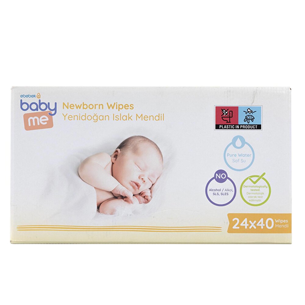 Yenidoğan Islak Mendil 24x40 Adet