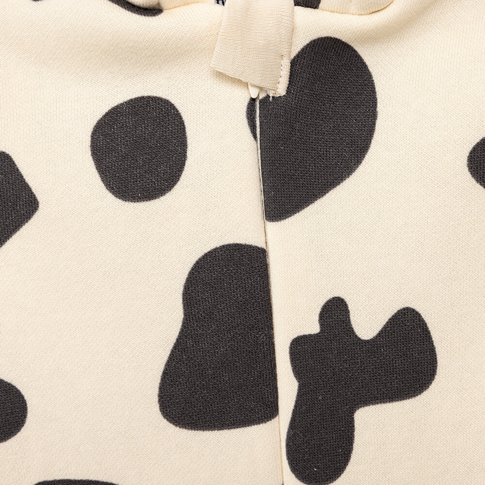 Yenidoğan Kapüşonlu Patikli Tulum Unisex