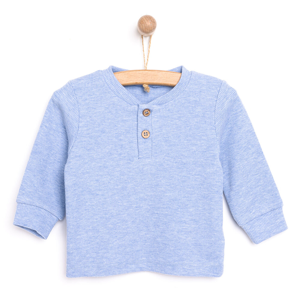 Yenidoğan Kaşkorse Sweatshirt Erkek Bebek