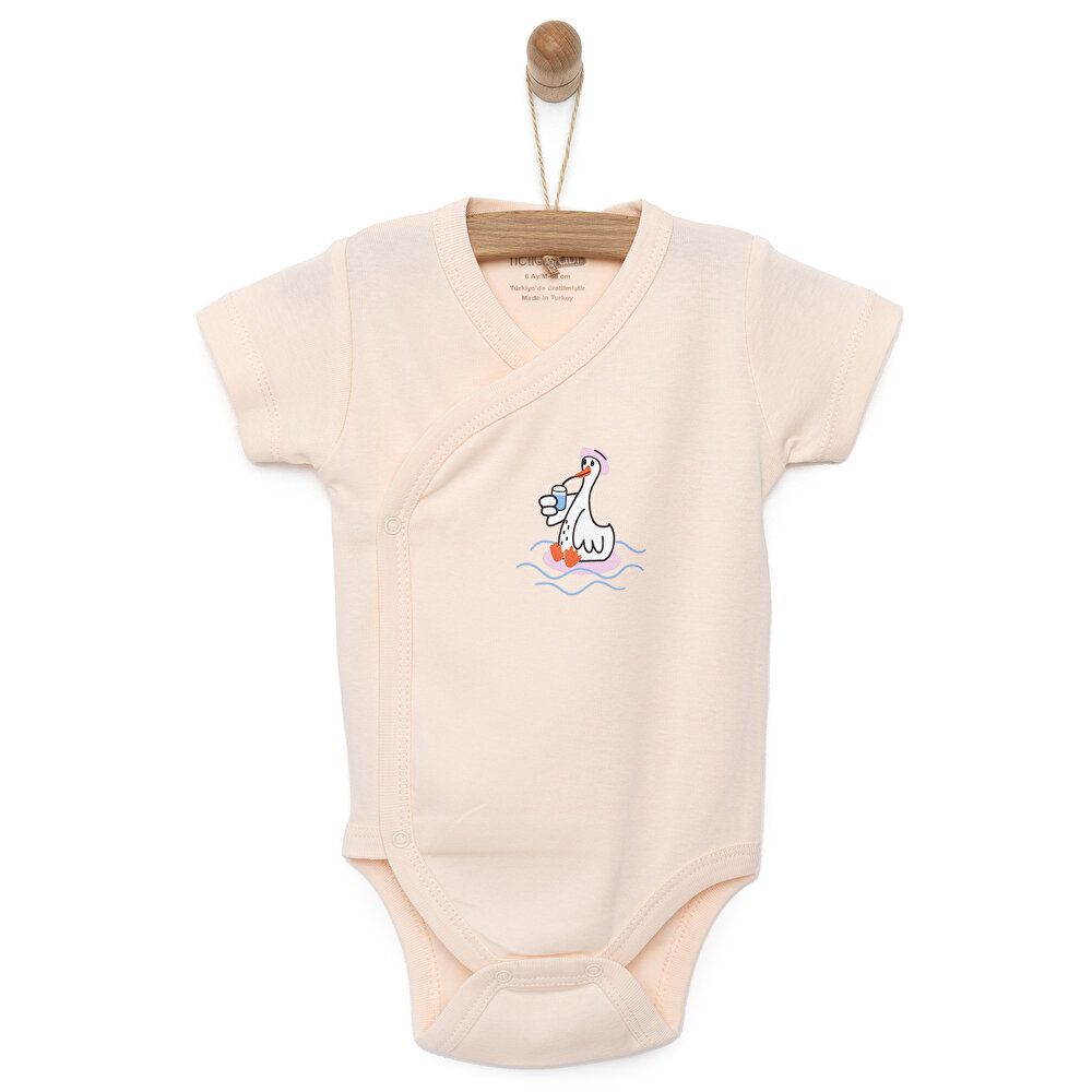 Yenidoğan Kısa Kol Zıbın Body Unisex