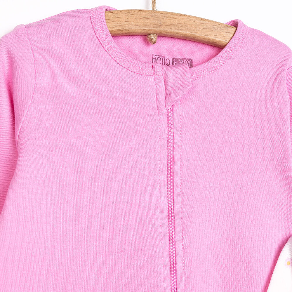 Yenidoğan Kız 2li Patikli Tulum Kız Bebek