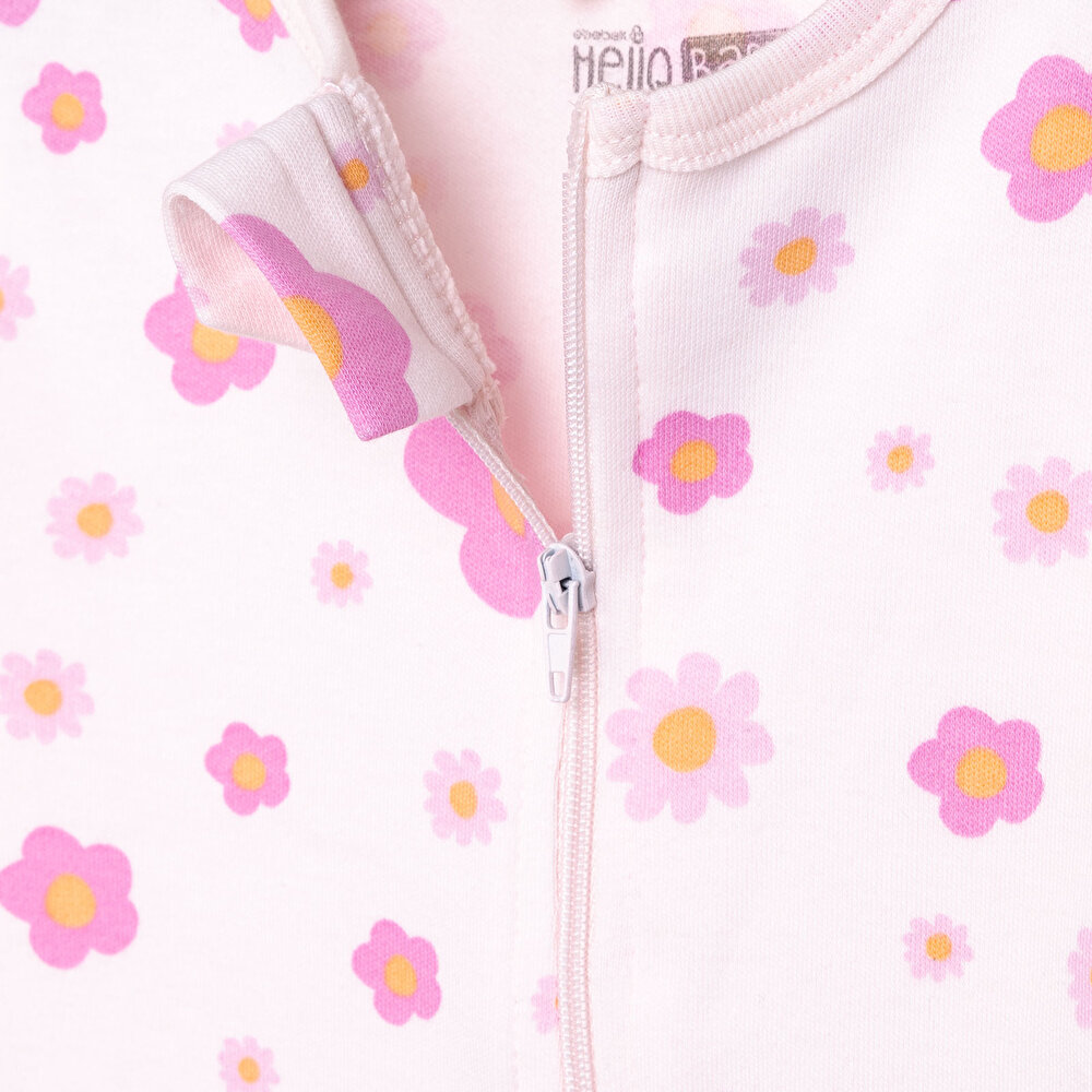 Yenidoğan Kız 2li Patikli Tulum Kız Bebek