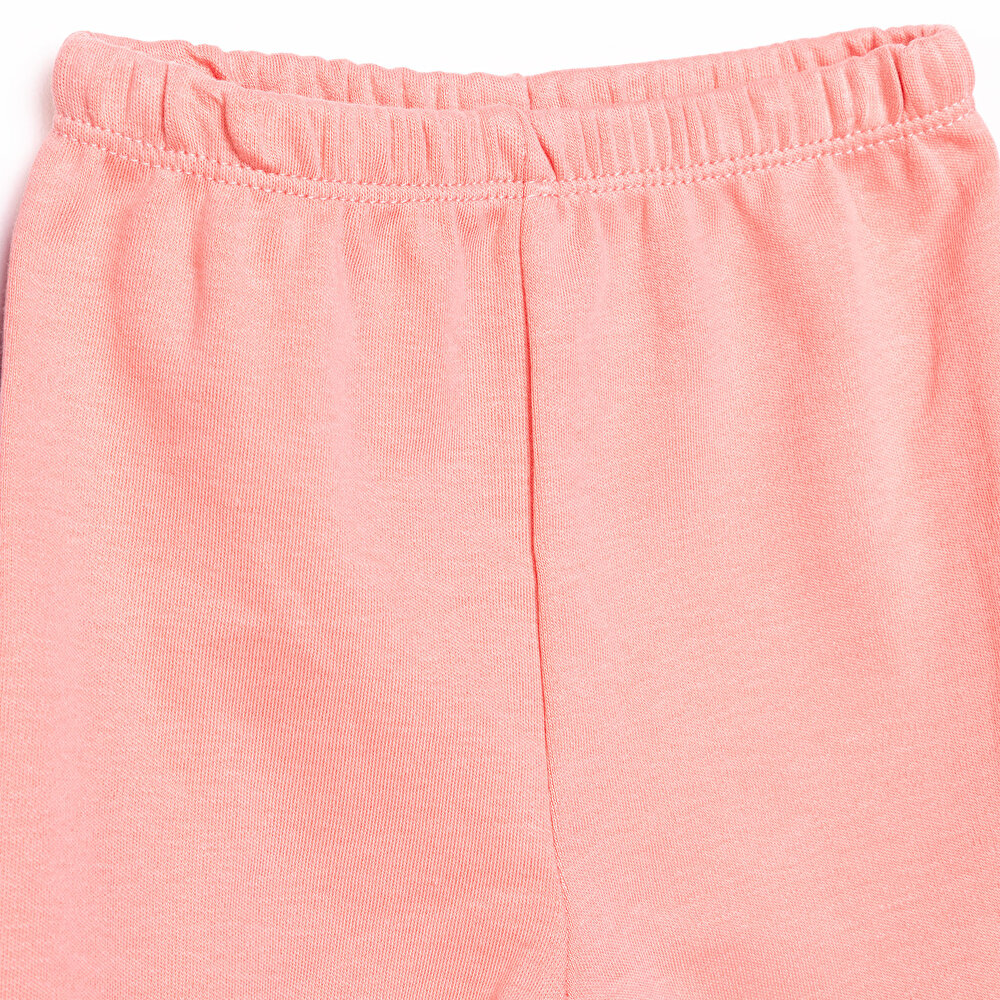 Yenidoğan Kız Bebek Hayvan Figür Nakışlı 2li Patikli Alt Kız Bebek