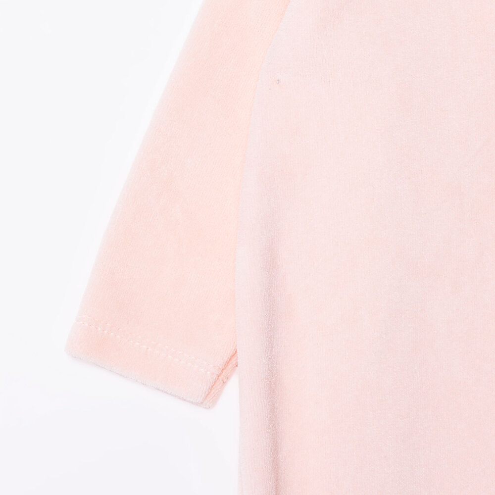 Yenidoğan Kadife Patikli Tulum