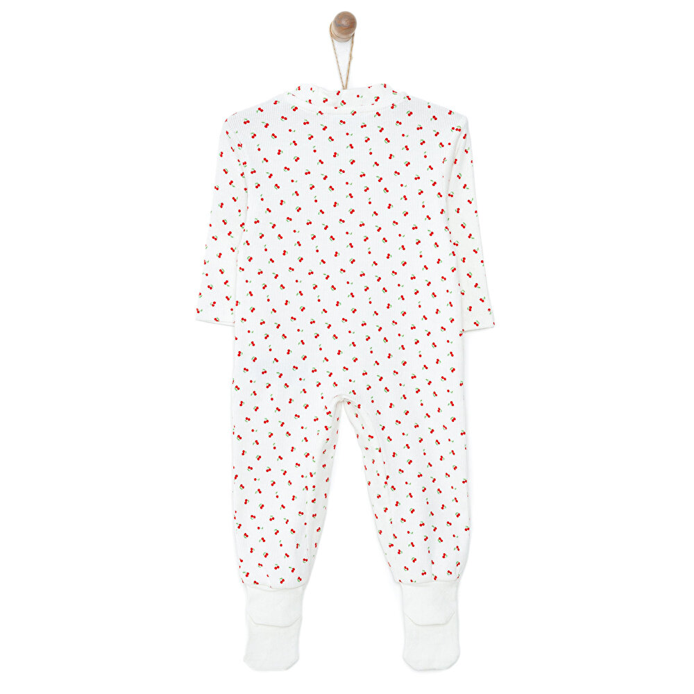 Yenidoğan Kız Çoraplı Tulum Kız Bebek