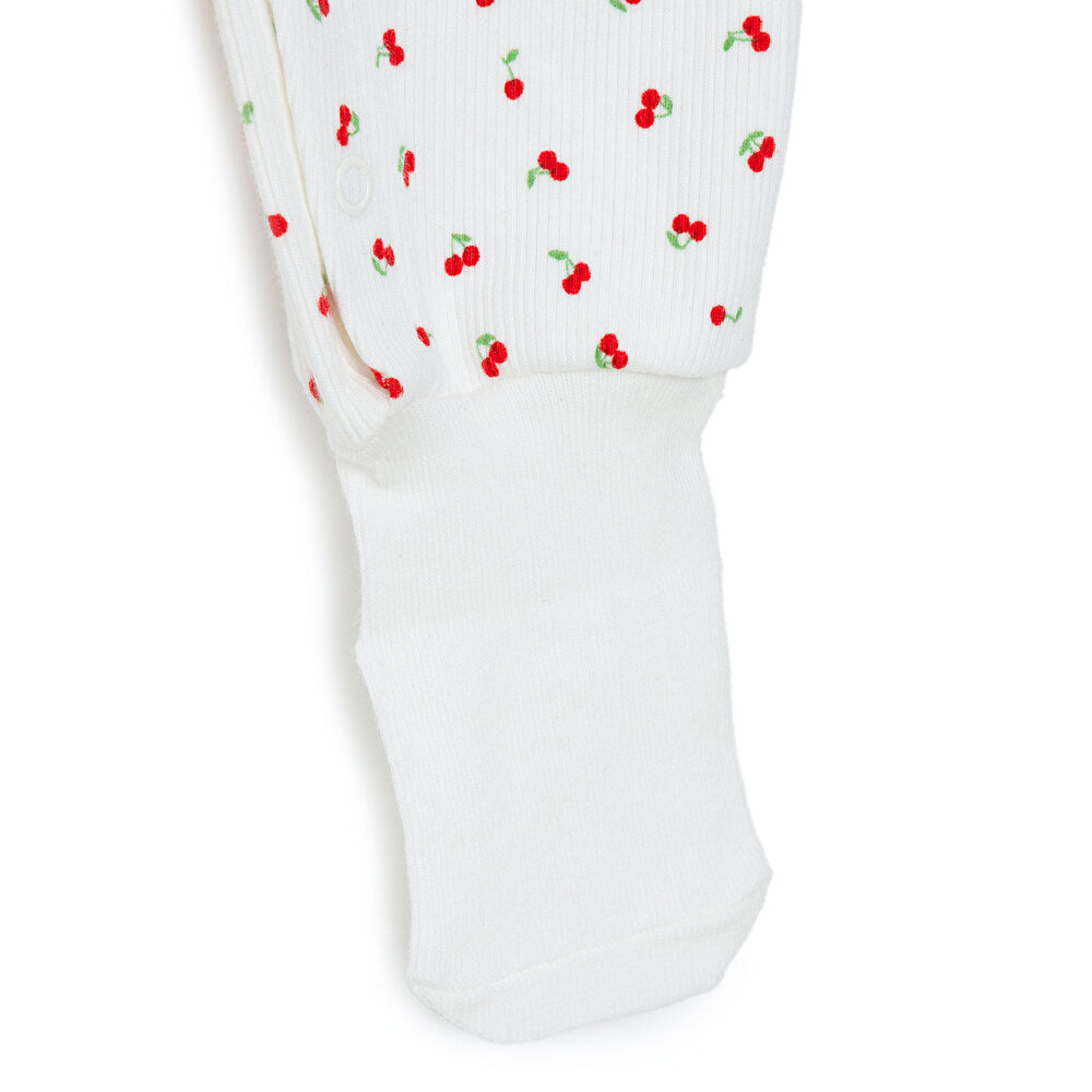 Yenidoğan Kız Çoraplı Tulum Kız Bebek