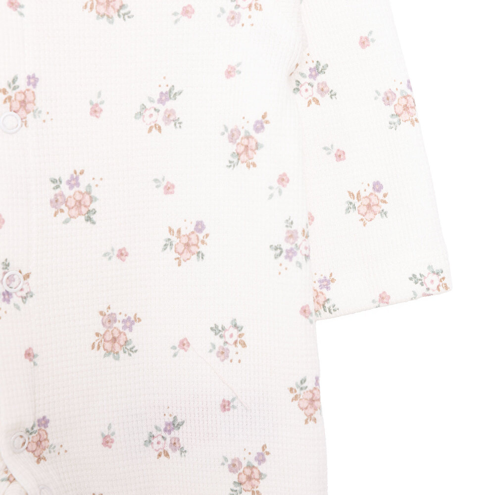 Yenidoğan Kız Çoraplı Tulum Kız Bebek