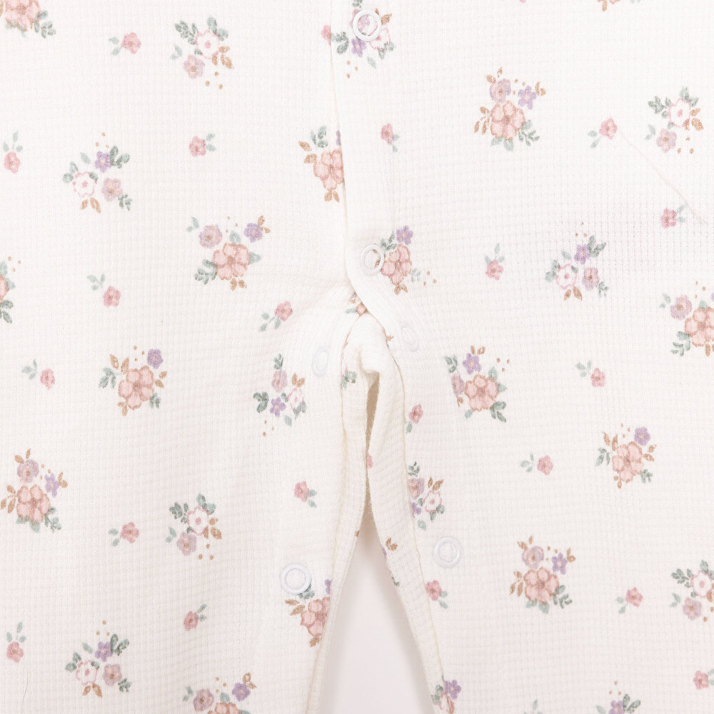 Yenidoğan Kız Çoraplı Tulum Kız Bebek