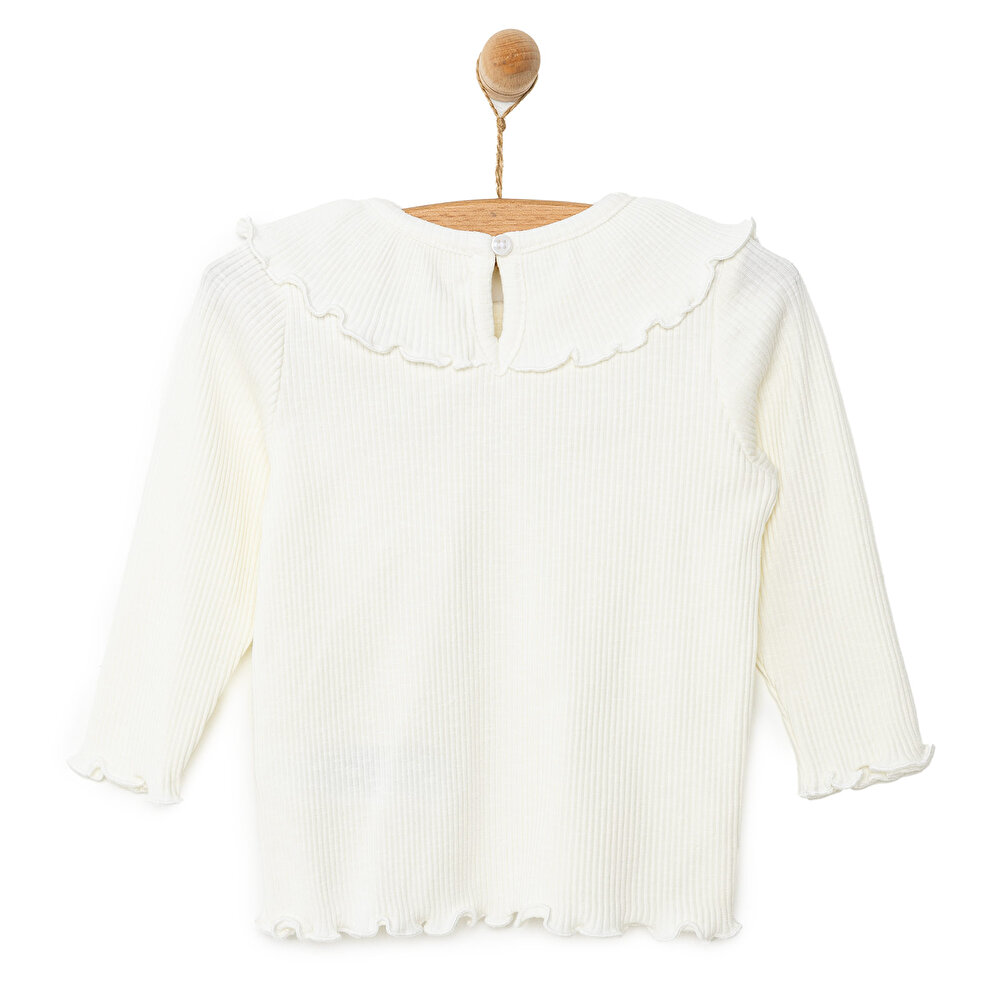 Yenidoğan Kız Kaşkorse Sweatshirt Kız Bebek