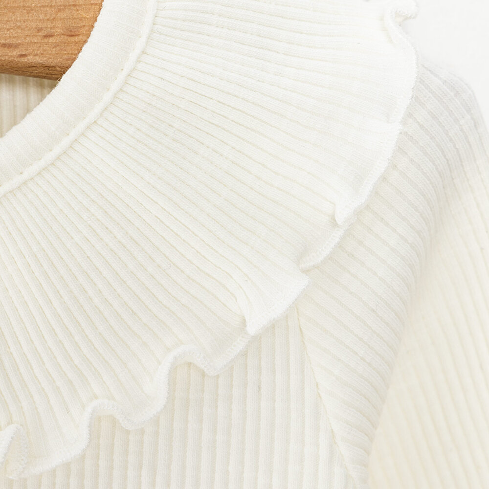 Yenidoğan Kız Kaşkorse Sweatshirt Kız Bebek