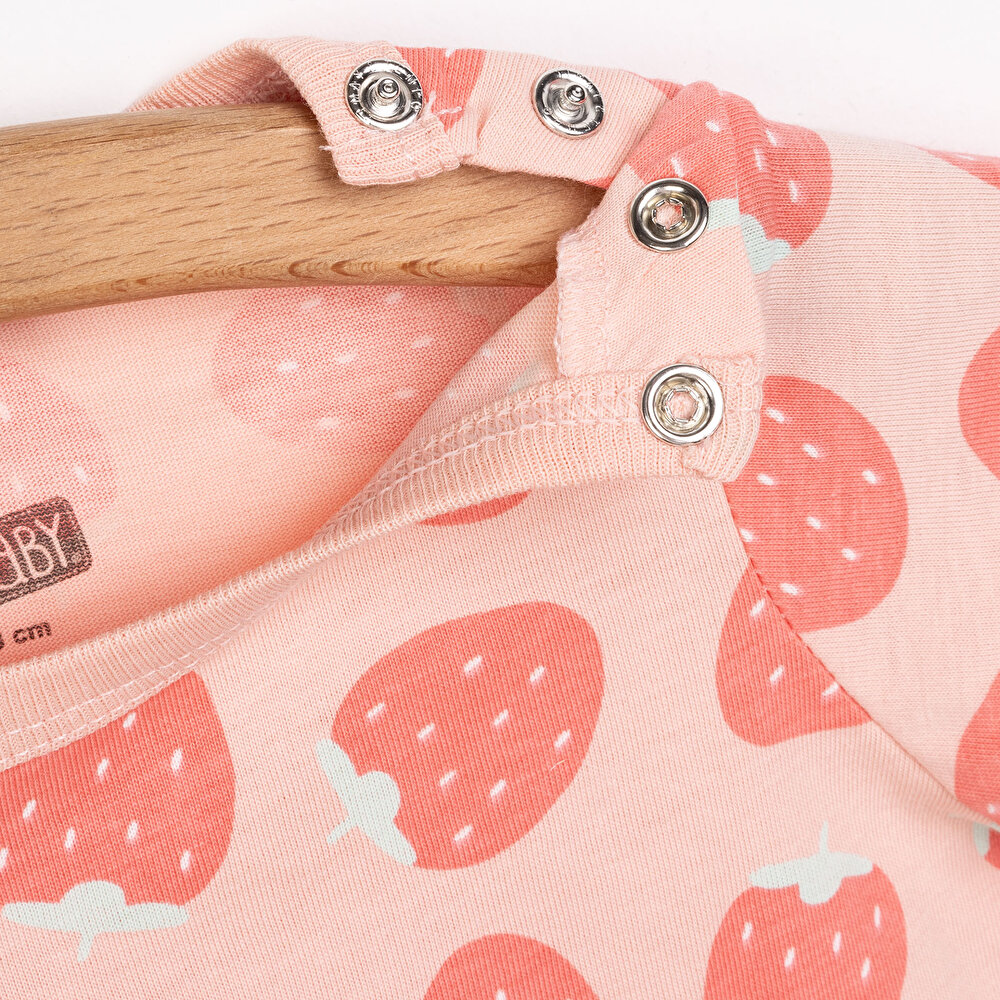 Yenidoğan Kız Kısa Tulum Kız Bebek